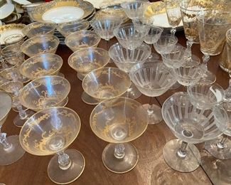 Elegant crystal of every shape and size.