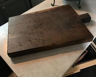 Antique French cutting board