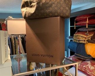 Vintage Louis Vuitton bag sold as is
