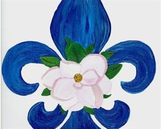fleur de lis magnolia