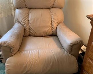 Leather Lazy Boy Recliner