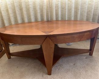 Mid Century Danish coffee table and matching side table