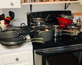 like new cookware--many pieces vintage
