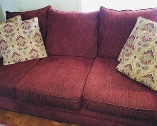 pair of modern sofas--nice