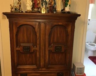 Brutalist design bedroom furniture--1960's