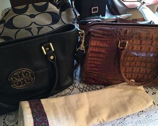 Tori Burch and Coach handbags