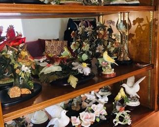 nice porcelain bird figures