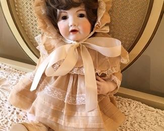 fine old porcelain doll