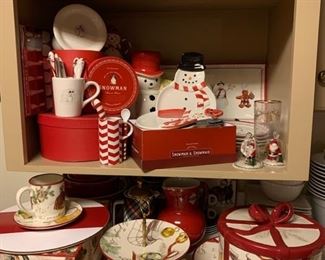 Williams-Sonoma Christmas Carols’ 2011 Holiday Collection 9 Pieces - New with Tags.