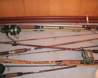 fishing poles