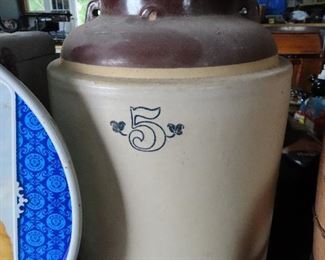 5 Large Crock