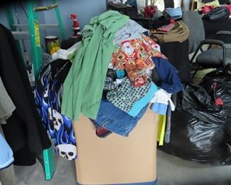 Clothes we are working on.