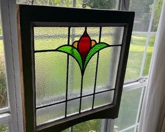 Antique Stain Glass Window