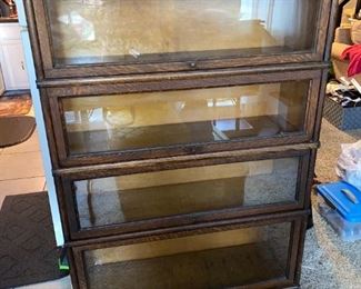 Antique Snakewood Cabinet (light water damage at the bottom)