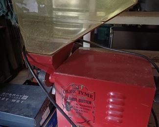 Peanut butter machine