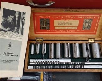 Minute Man Keyway Broaches