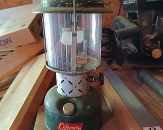 Metal Coleman lantern