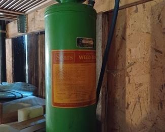 vintage Sears Weed burner