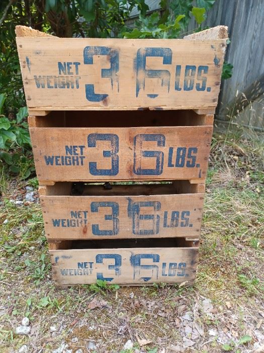 Fruit crates