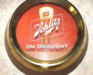 Vintage Schlitz Beer Sign