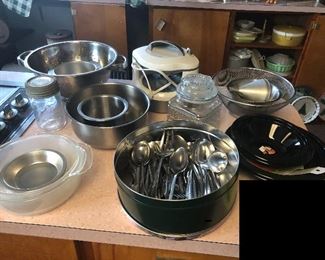 Kitchenware, silverware