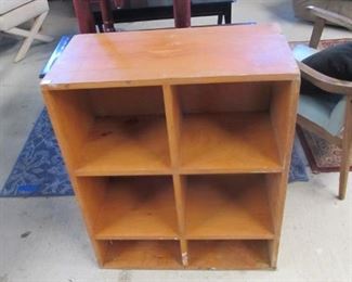 We have several shelving pieces in various sizes