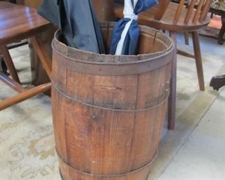 Antique 1800's barrel.