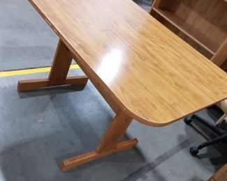 Wood Dining Table 29 x 48 x 30 in