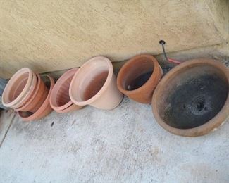 ceramic pots