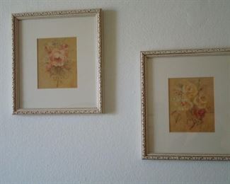 floral wall art