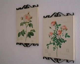 more floral wall art