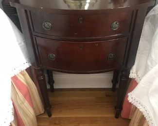 2 Drawer Antique End Table $ 72.00