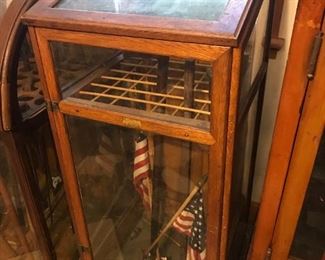 Antique Glass Cane Display Cabinet $ 184.00