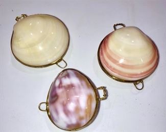 Hand crafted shell boxes