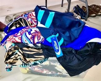Over 50 swim suits, many new with tags