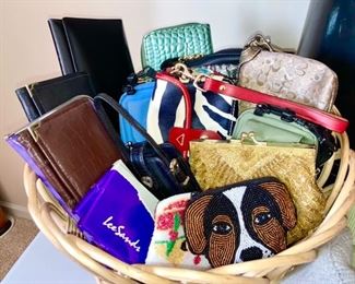 Wallets, coin purses, purselets (some SOLD)