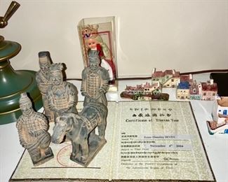 Tibetan collectibles w/ certificate of authenticity
