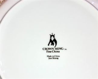 Crown Ming fine china set