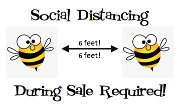 social distance button