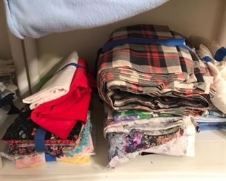 Tons of fabric - lots vintage