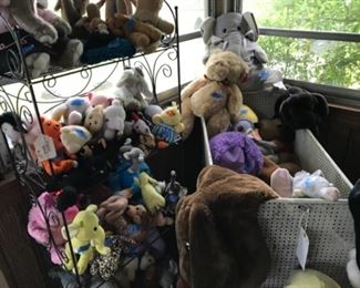Stuffed animals - beanie babies and more