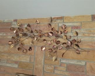 $60.00, 5' metal wall art