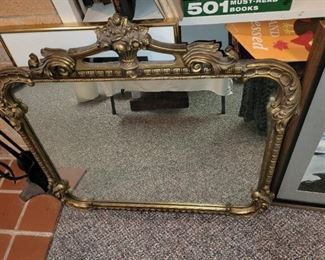 $25.00, Scrolled mirror VG condition 3'