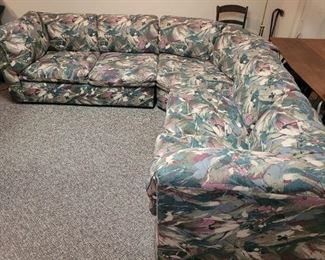 $150.00, 80's mid size sectional VG condition