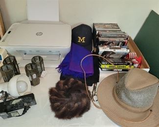 vintage hats, hp printer