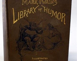 Mark Twain's Library Of Humor, 1888, 1st Edition, Illustrated By E.W. Kemble