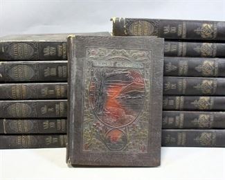 Little Journeys By Elbert Hubbard, 1916, Decorated Covers, Roycroft Press, Complete Set, Qty 14