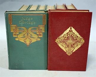 Opie Reed Set And H Sienkiewicz Set, 1900s, Illustrated, Qty 8, Fine Bindings
