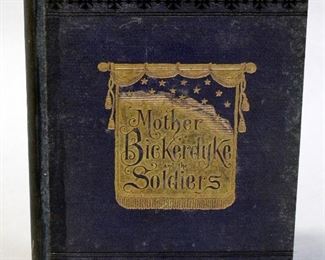 Mother Bickerdyke By Margaret Davis, 1886, 1st Edition, Illustrated Union History