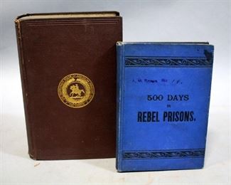 Rise And Fall Of The Confederate Government, 500 Days In Rebel Prisons, Illustrated